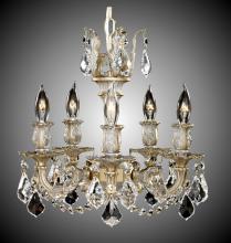 American Brass & Crystal CH9502-A-01G - Five Light Chandelier